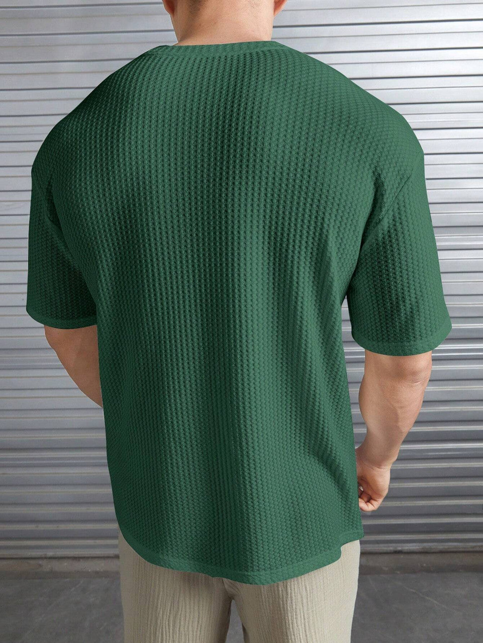 Men's Lightweight Summer Tshirt Green Color