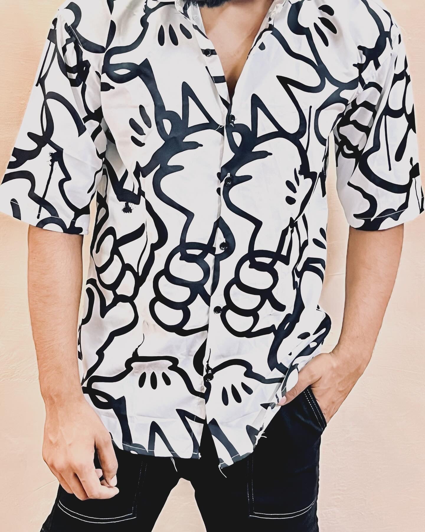 Men’s Relaxed Fit Printed Shirt – Half Sleeve | Summer Essential