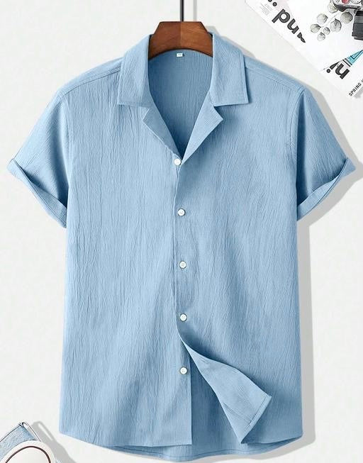 Sky Blue Summer Shirt – Fresh, Breezy & Always in Style