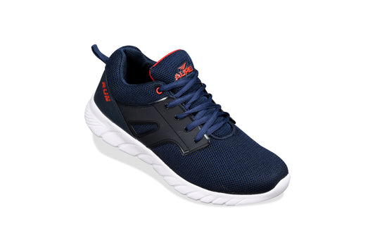 Men's Grey Sports Sneakers Navy Blue – Stylish, Comfortable, and Perfect for Everyday Wear