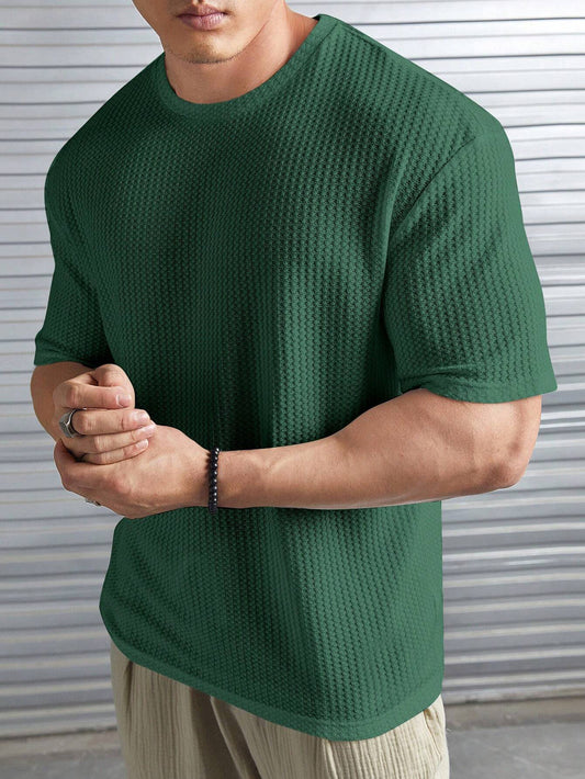 Men's Lightweight Summer Tshirt Green Color