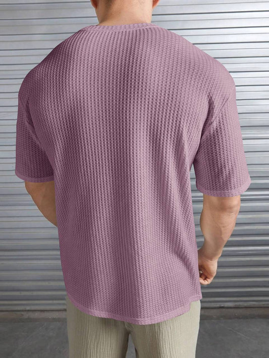 Men's Lightweight Summer Tshirt Lavender Color