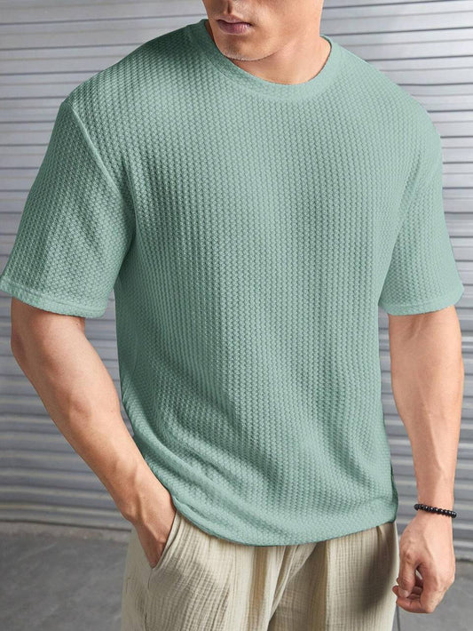 Men's Lightweight Summer Tshirt Light Green Color