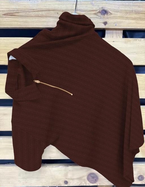 Rust Mode Brown Zip Tee – Street-Ready Look, Cloud-Soft Feel