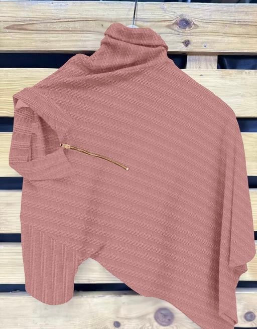 Light Pink Half-Sleeve Tee with Zip Collar – Soft, Trendy, and Versatile