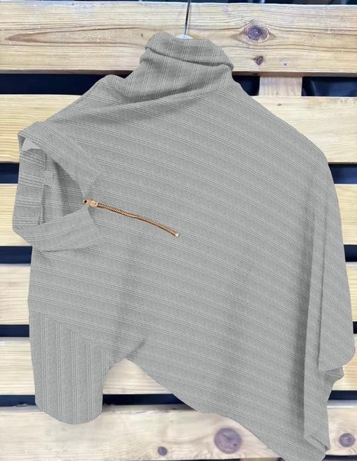 Grey Half-Sleeve Tee with Zip Collar – Sleek, Modern, and Comfortable