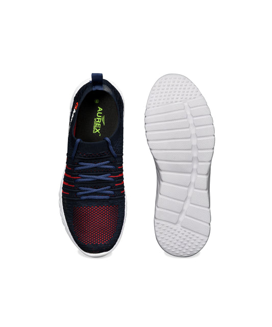 Men's Lightweight Running & Casual Sneakers – Navy Blue | Everyday Comfort & Style
