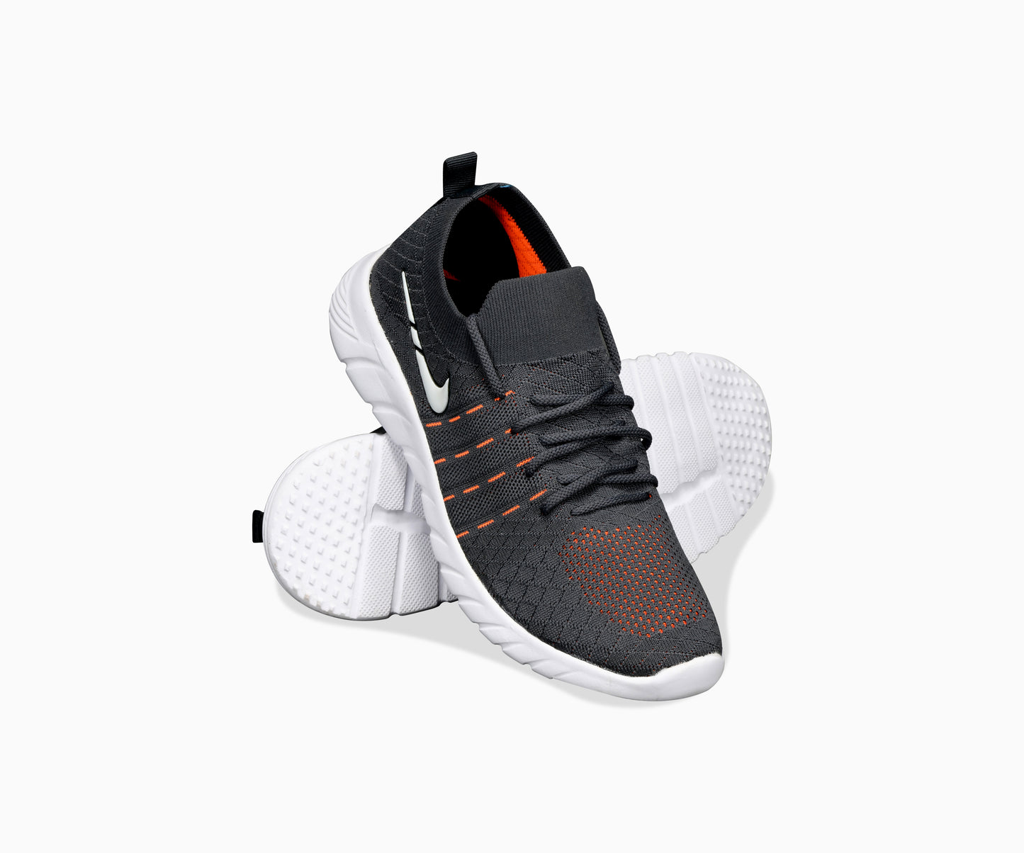 Men's Lightweight Running & Casual Sneakers – Dark Grey Color | Everyday Comfort & Style