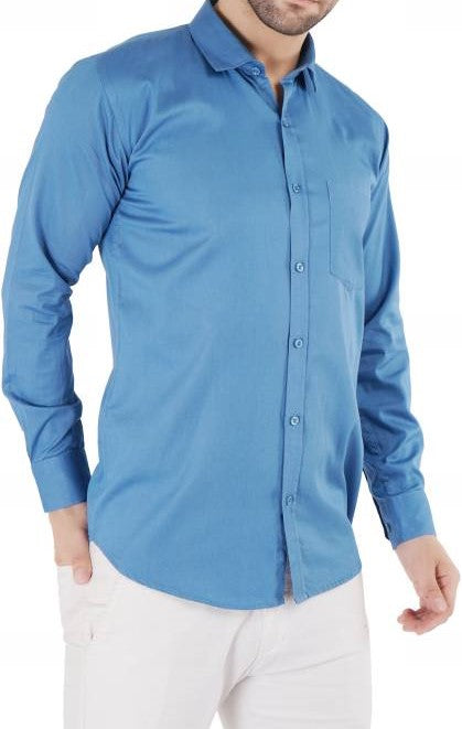 Men's Stylish Solid Casual Shirt - Regular Fit and Formal Wear